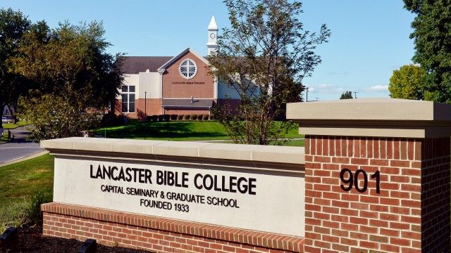 Lancaster Bible College - Capital Seminary & Graduate School